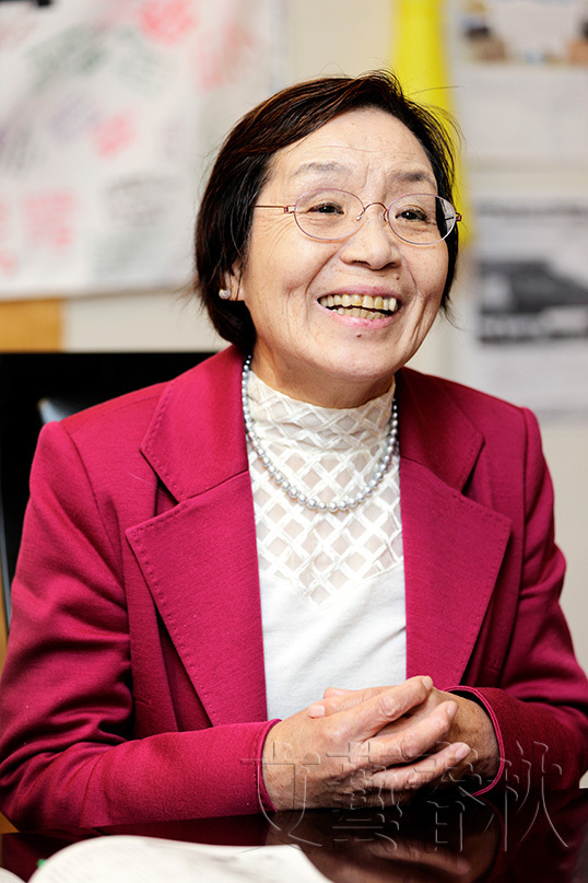 田部井淳子は、がんに冒されながら登山の楽しさを伝えた<br />