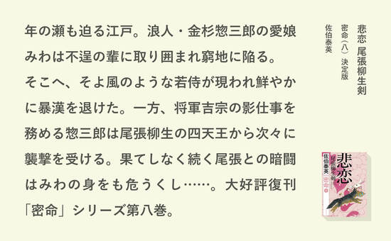 悲恋 尾張柳生剣