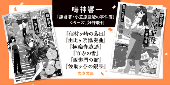 鎌倉署・小笠原亜澄の事件簿