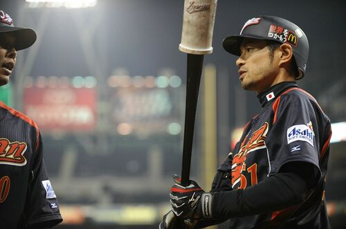 WBC 日本代表 イチロー ICHIRO 半袖tシャツ 野球 2009 MLB