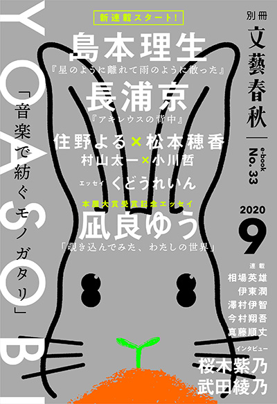 島本理生「自分がこんな小説を書くなんて数週間前まで考えもしなかった