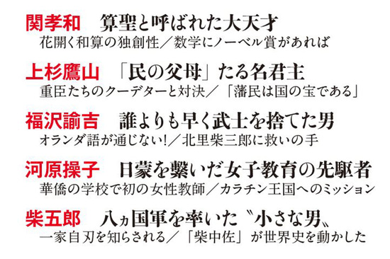 藤原正彦の代表的日本人