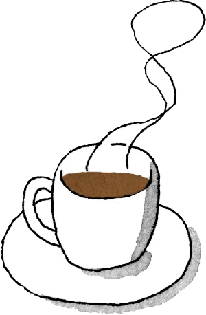コーヒーカップイラスト